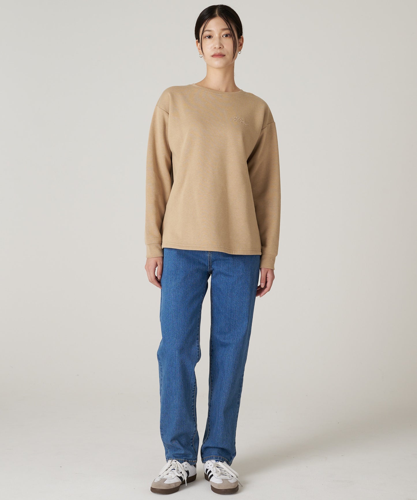 裏起毛クルーネック/BRUSHED LINING CREW