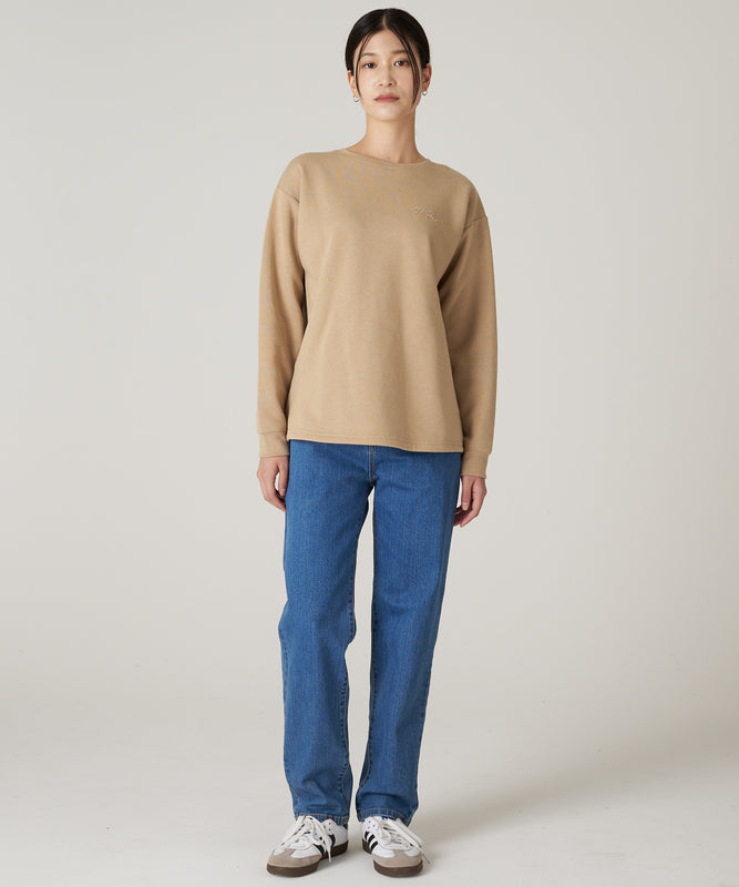 裏起毛クルーネック/BRUSHED LINING CREW