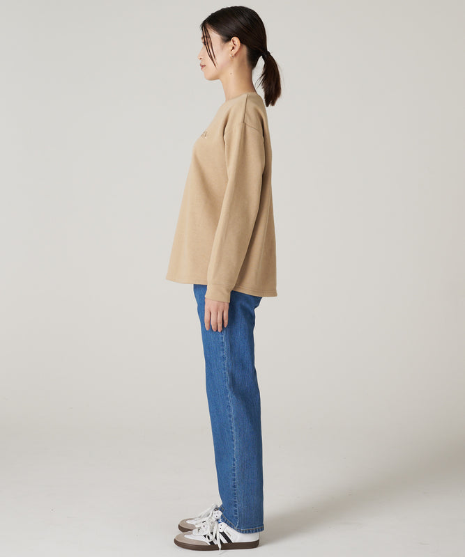 裏起毛クルーネック/BRUSHED LINING CREW