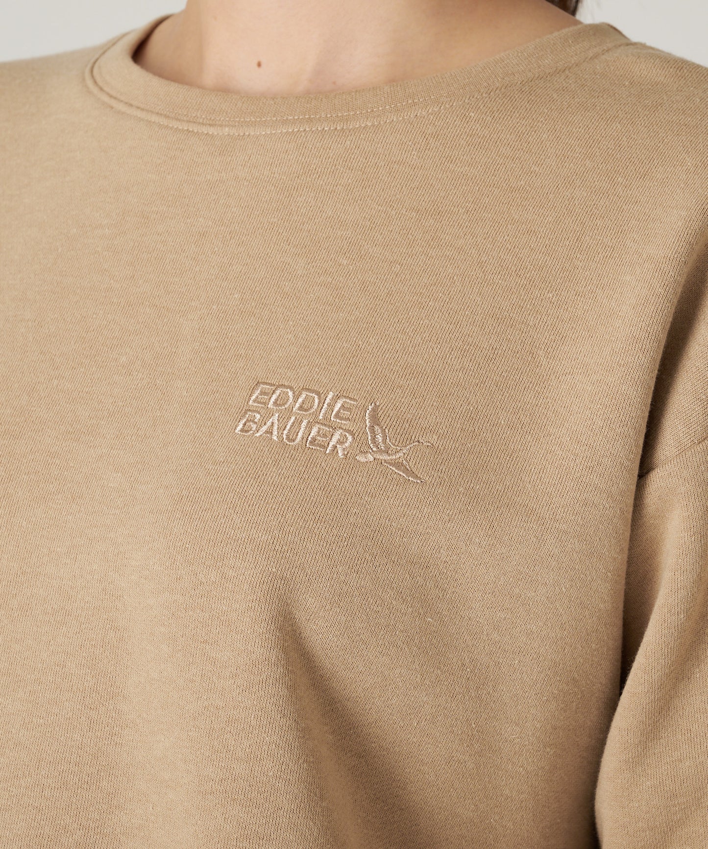 裏起毛クルーネック/BRUSHED LINING CREW