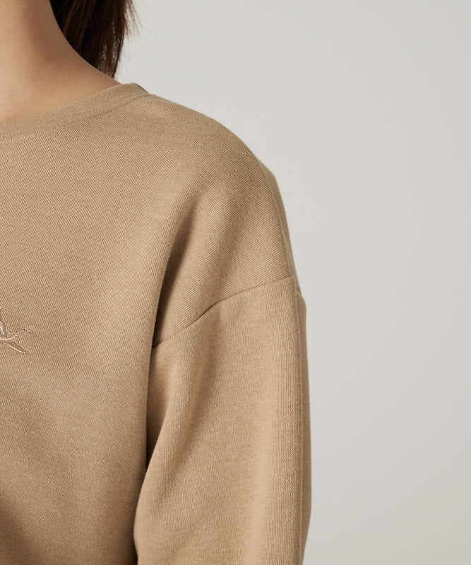 裏起毛クルーネック/BRUSHED LINING CREW