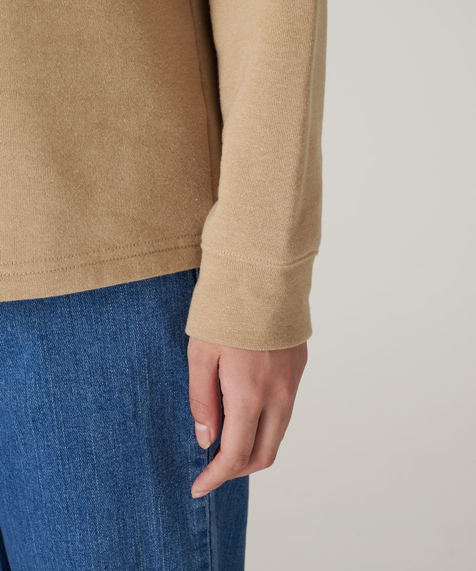 裏起毛クルーネック/BRUSHED LINING CREW