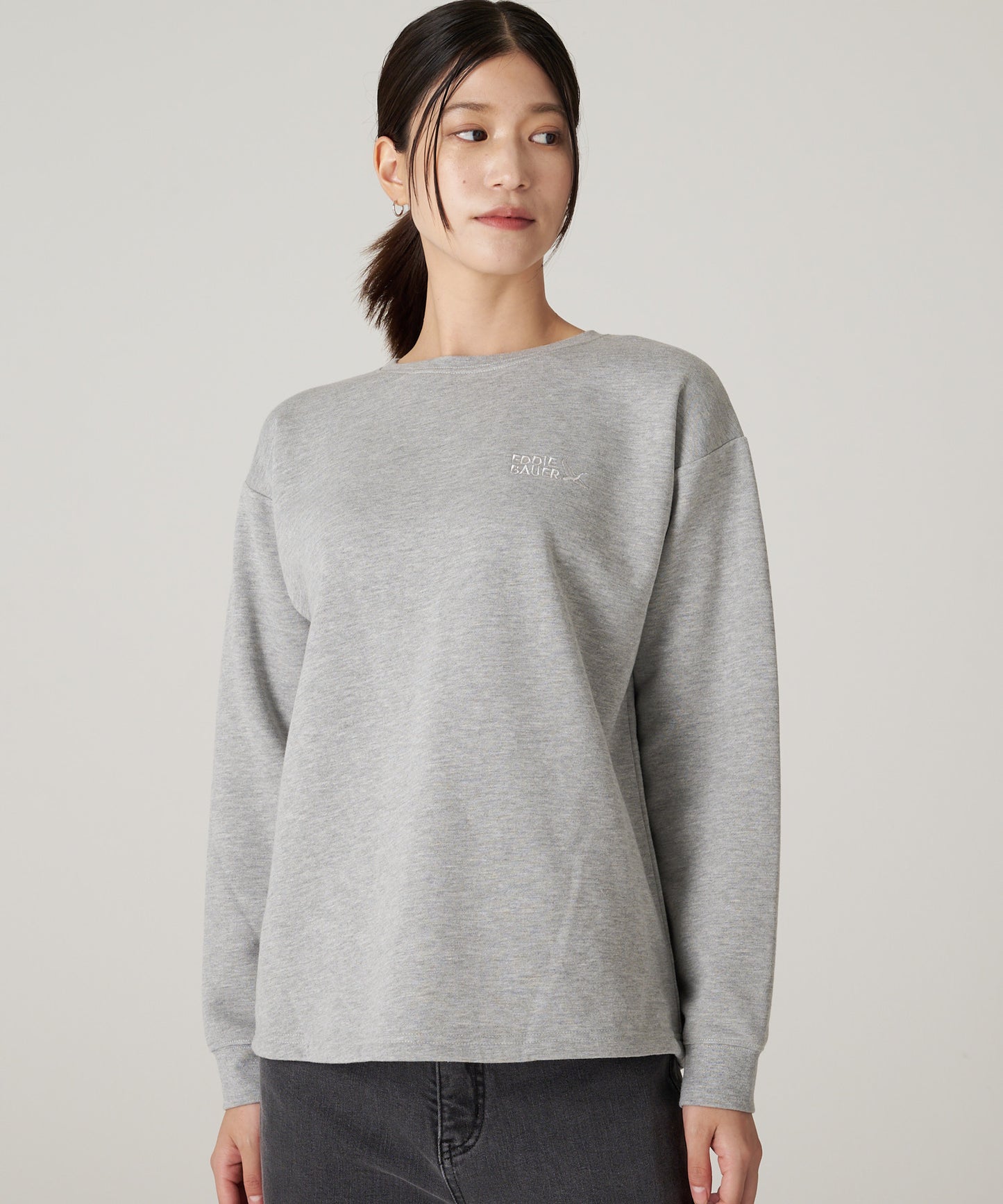 裏起毛クルーネック/BRUSHED LINING CREW