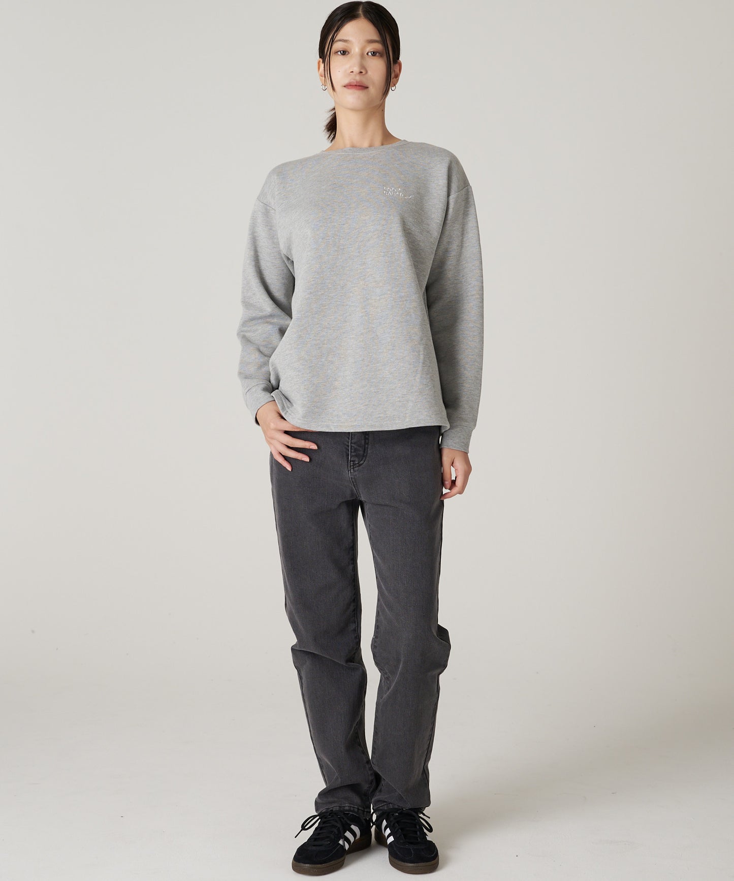 裏起毛クルーネック/BRUSHED LINING CREW