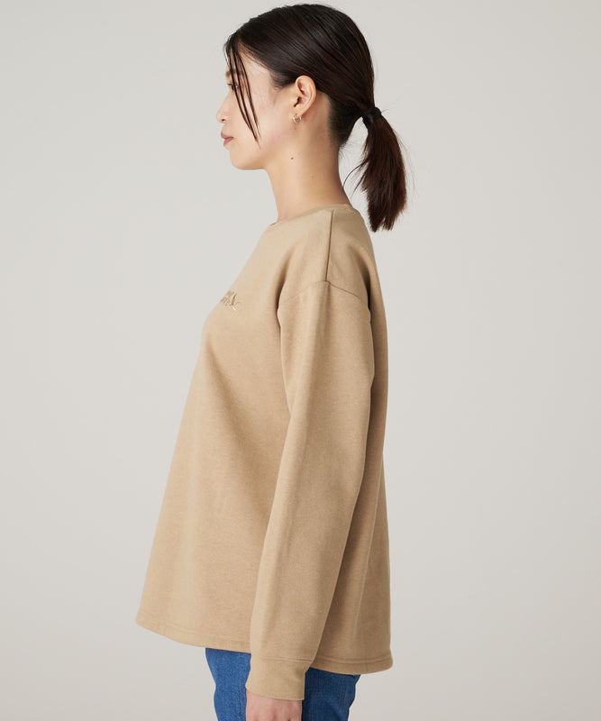 裏起毛クルーネック/BRUSHED LINING CREW