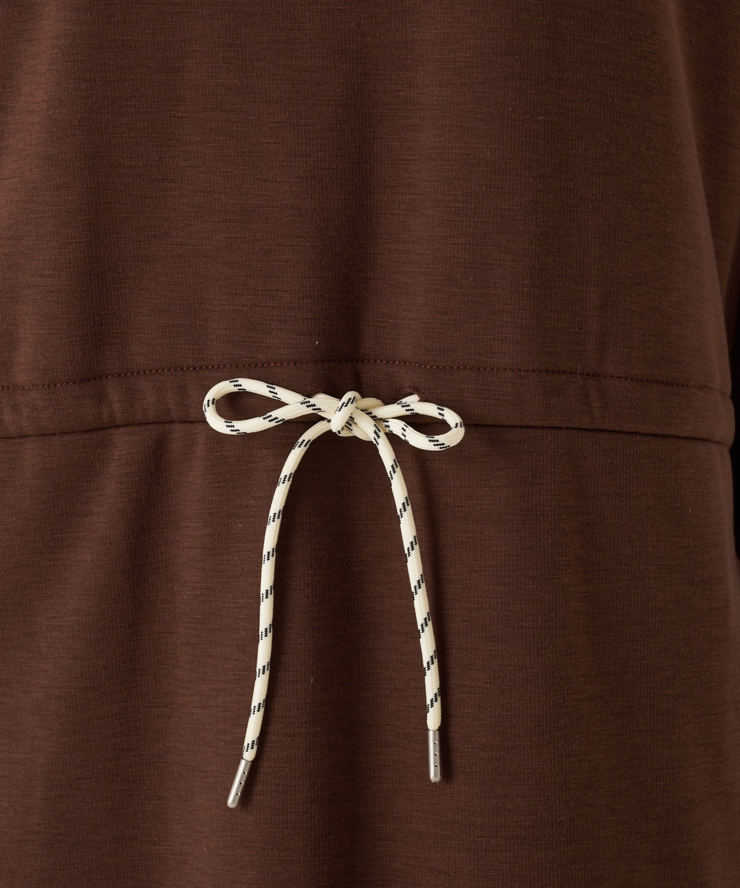 ドローストリング スウェットワンピース/DRAW STRING SWEATSHIRT DRESS