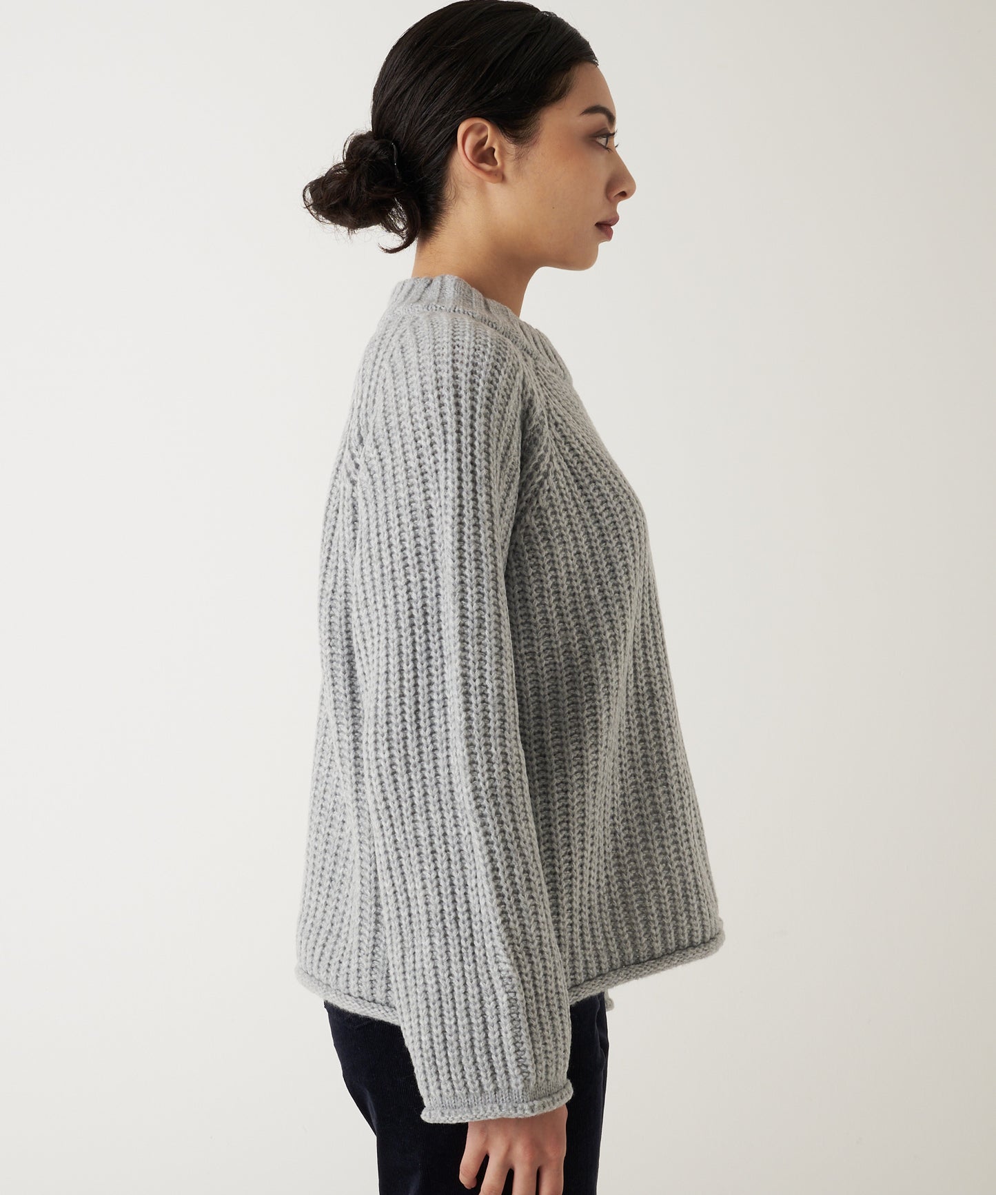 チャンキーニット スウェットクルー/CHUNKY KNIT SWEATER CREW