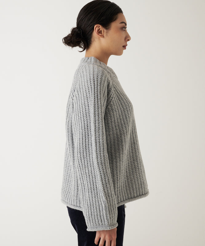 チャンキーニット スウェットクルー/CHUNKY KNIT SWEATER CREW