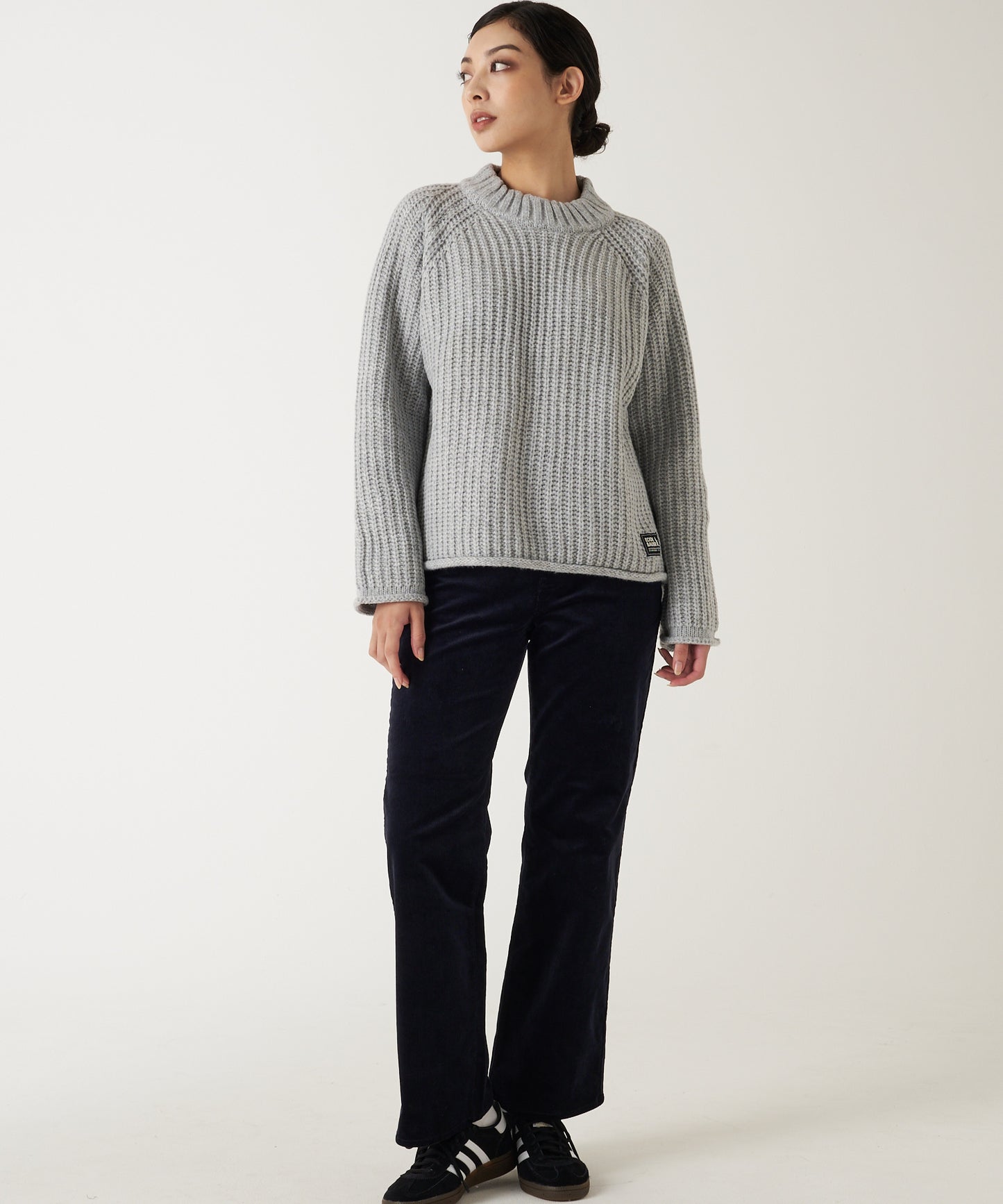 チャンキーニット スウェットクルー/CHUNKY KNIT SWEATER CREW