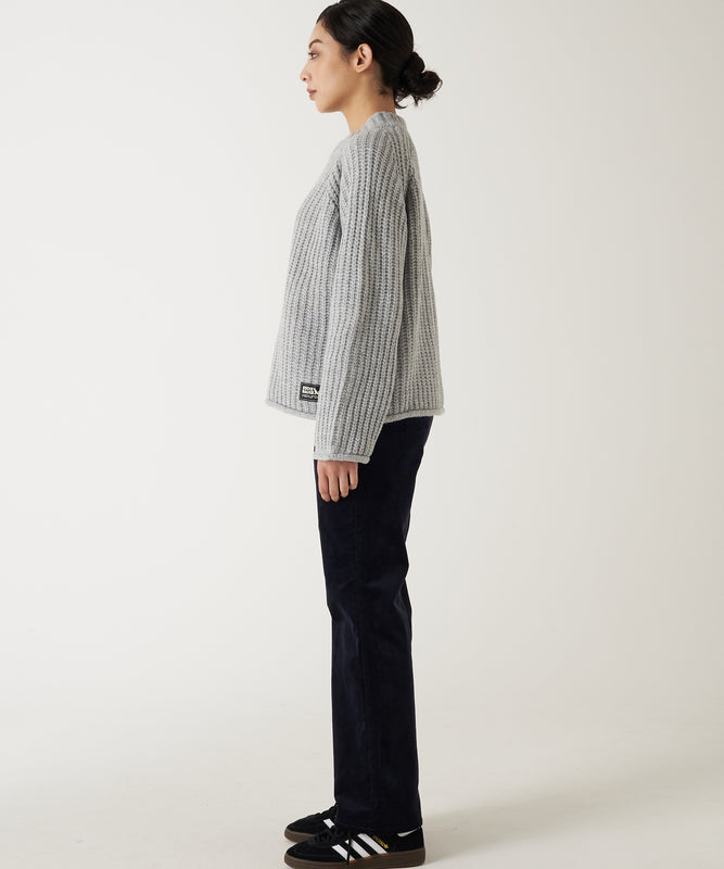 チャンキーニット スウェットクルー/CHUNKY KNIT SWEATER CREW
