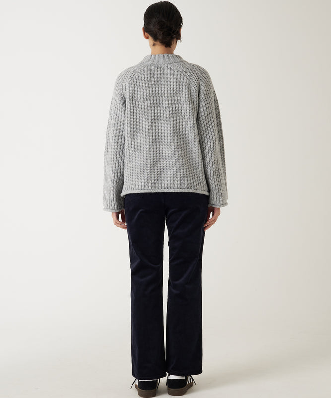 チャンキーニット スウェットクルー/CHUNKY KNIT SWEATER CREW