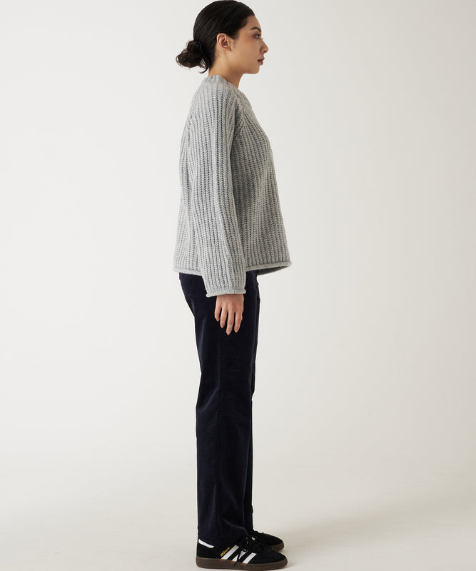 チャンキーニット スウェットクルー/CHUNKY KNIT SWEATER CREW