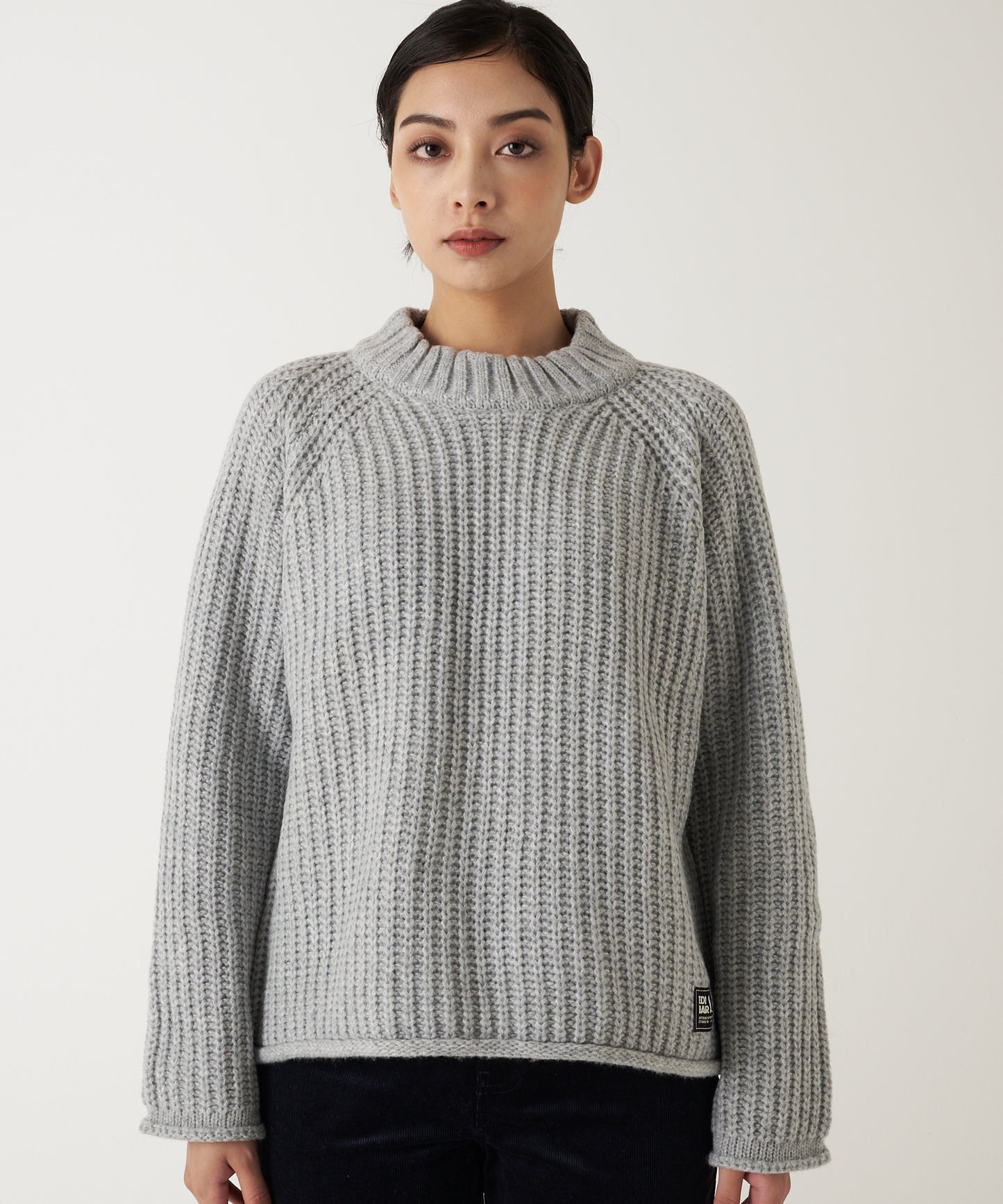 チャンキーニット スウェットクルー/CHUNKY KNIT SWEATER CREW
