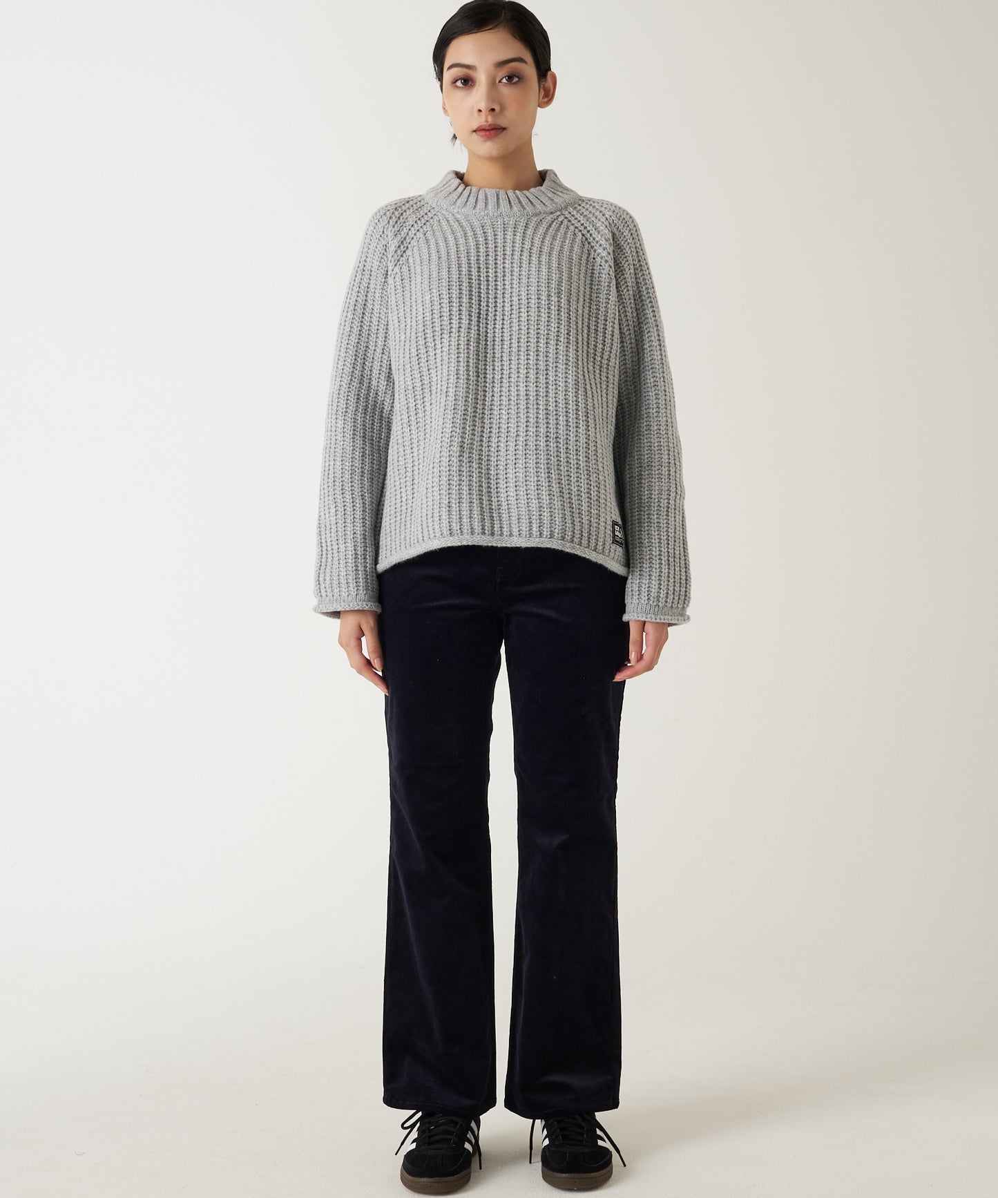 チャンキーニット スウェットクルー/CHUNKY KNIT SWEATER CREW