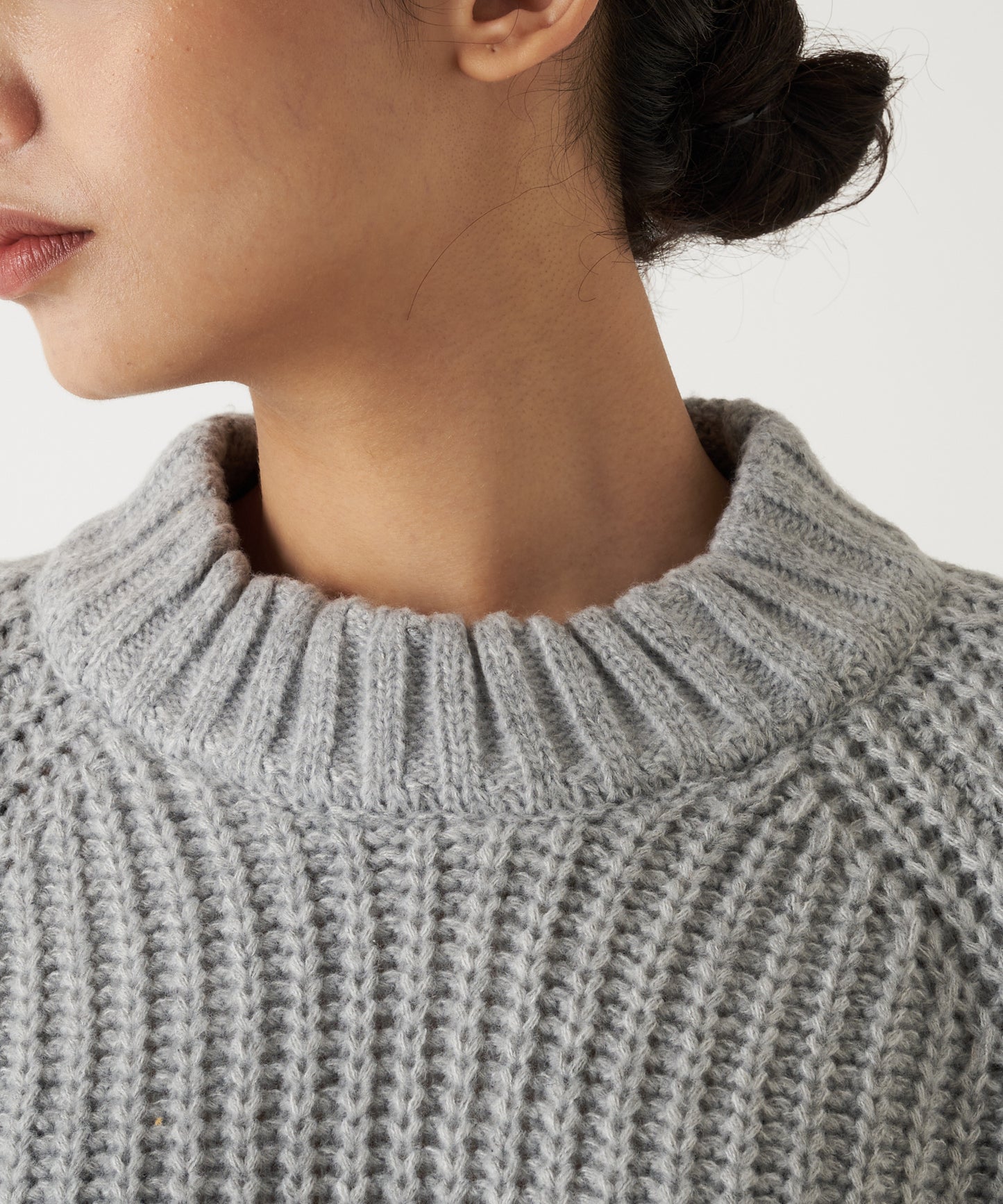 チャンキーニット スウェットクルー/CHUNKY KNIT SWEATER CREW