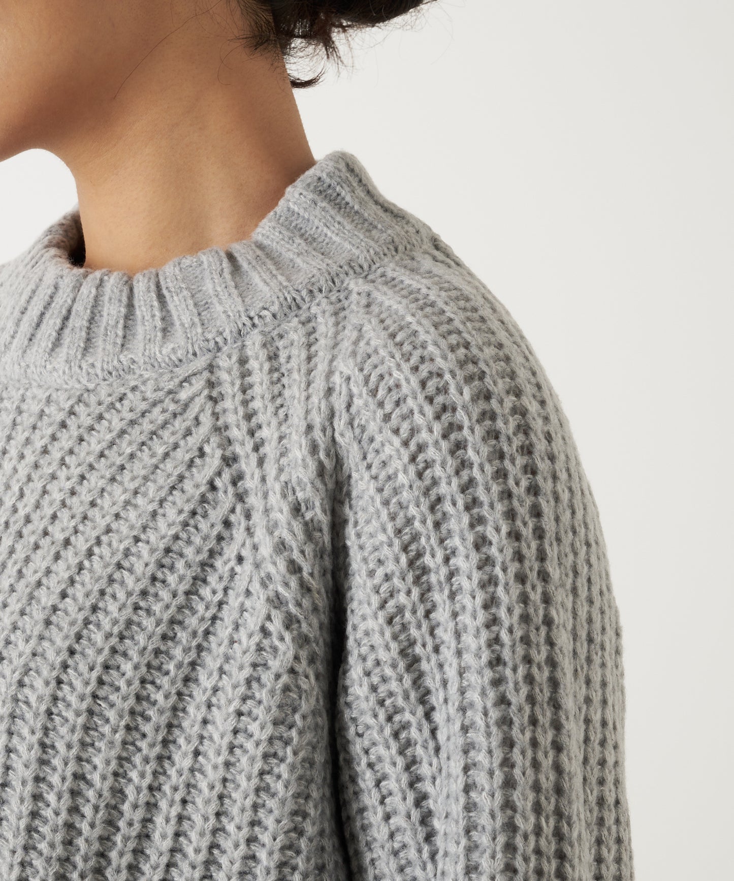 チャンキーニット スウェットクルー/CHUNKY KNIT SWEATER CREW