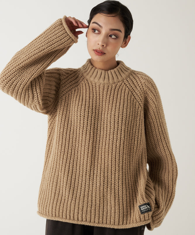 チャンキーニット スウェットクルー/CHUNKY KNIT SWEATER CREW