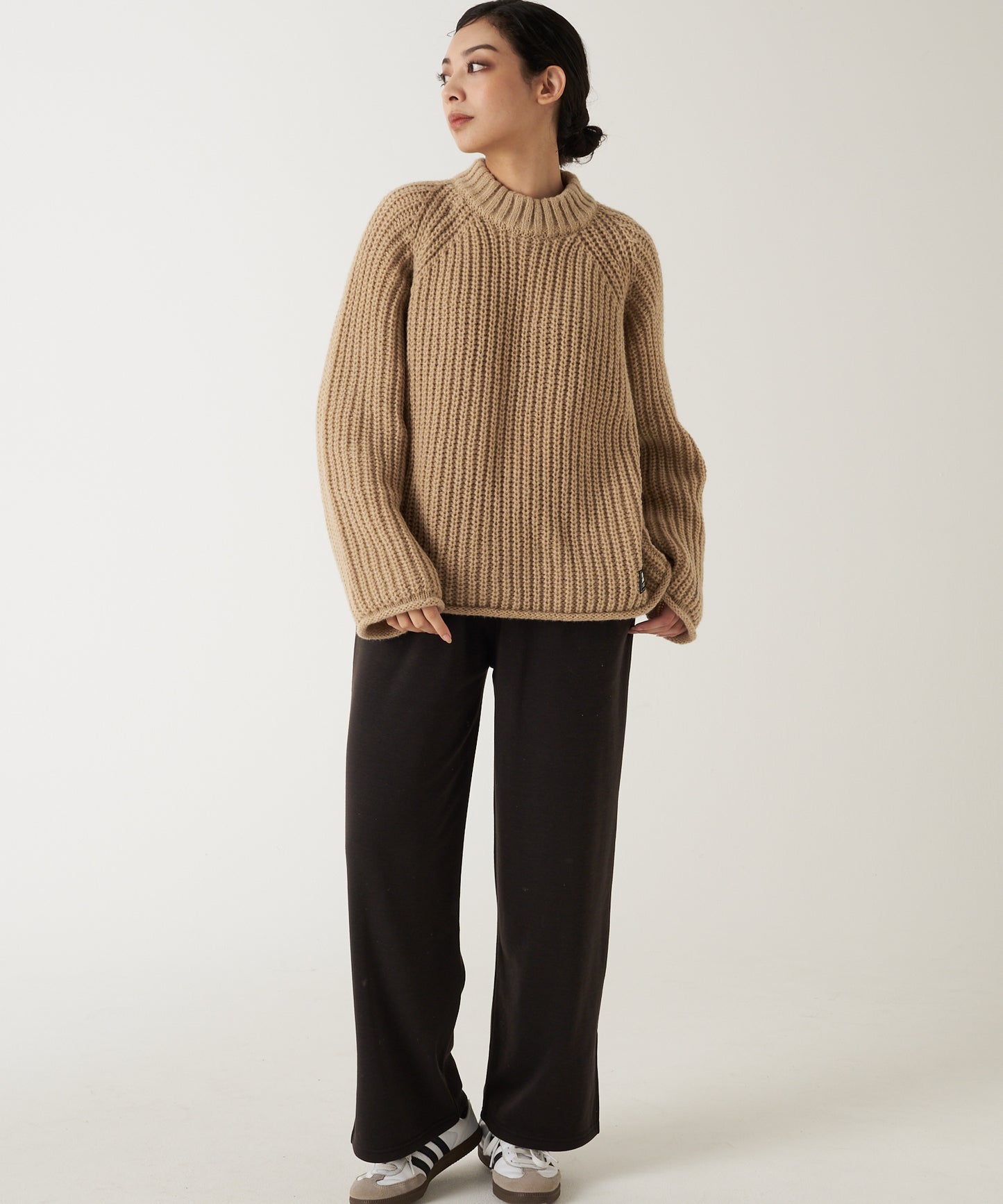 チャンキーニット スウェットクルー/CHUNKY KNIT SWEATER CREW