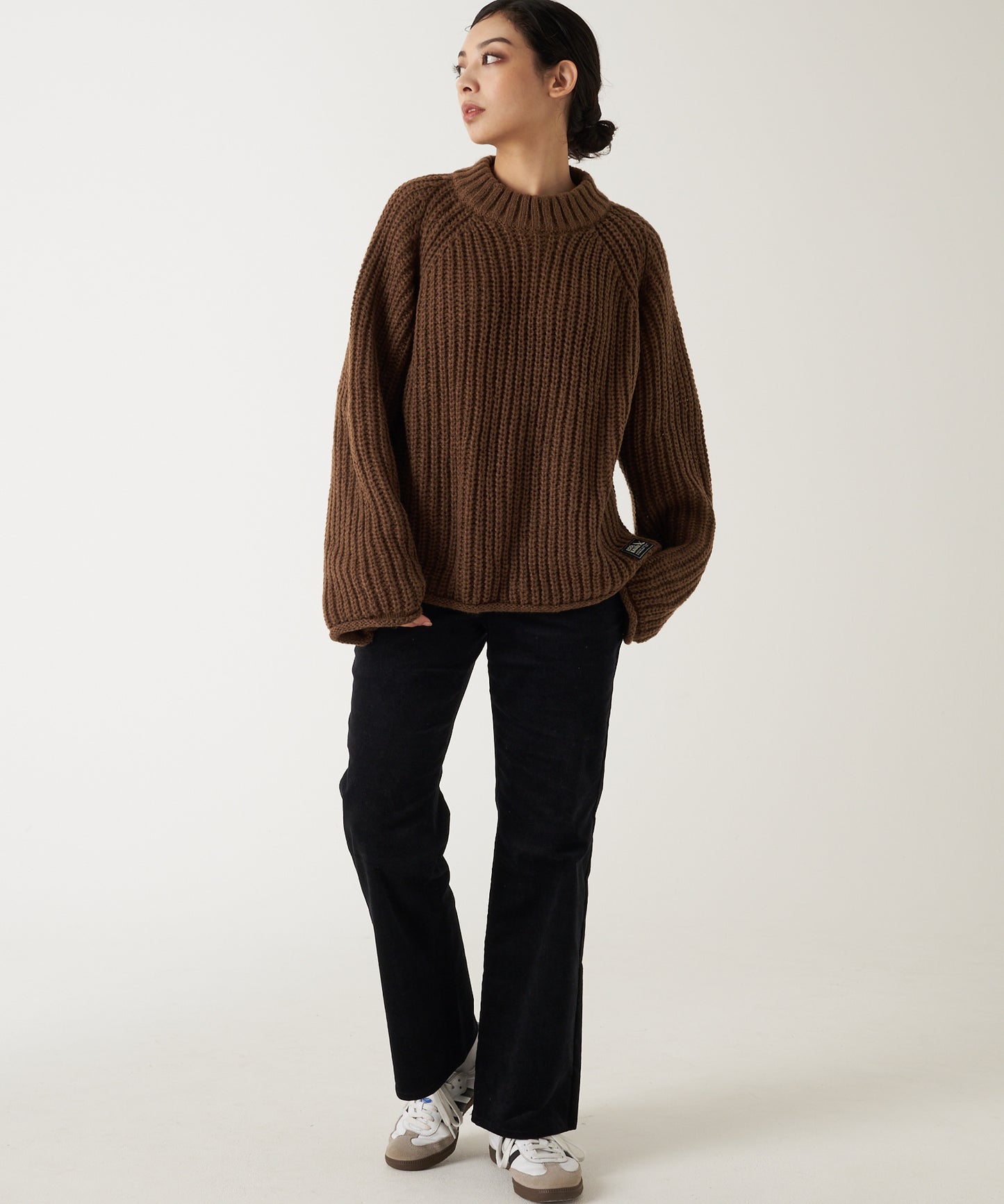 チャンキーニット スウェットクルー/CHUNKY KNIT SWEATER CREW