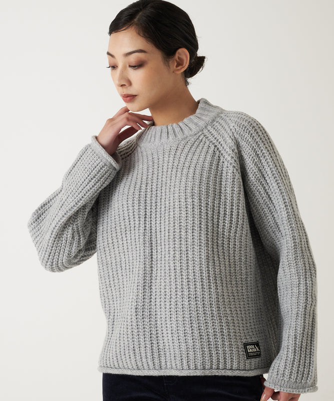 チャンキーニット スウェットクルー/CHUNKY KNIT SWEATER CREW