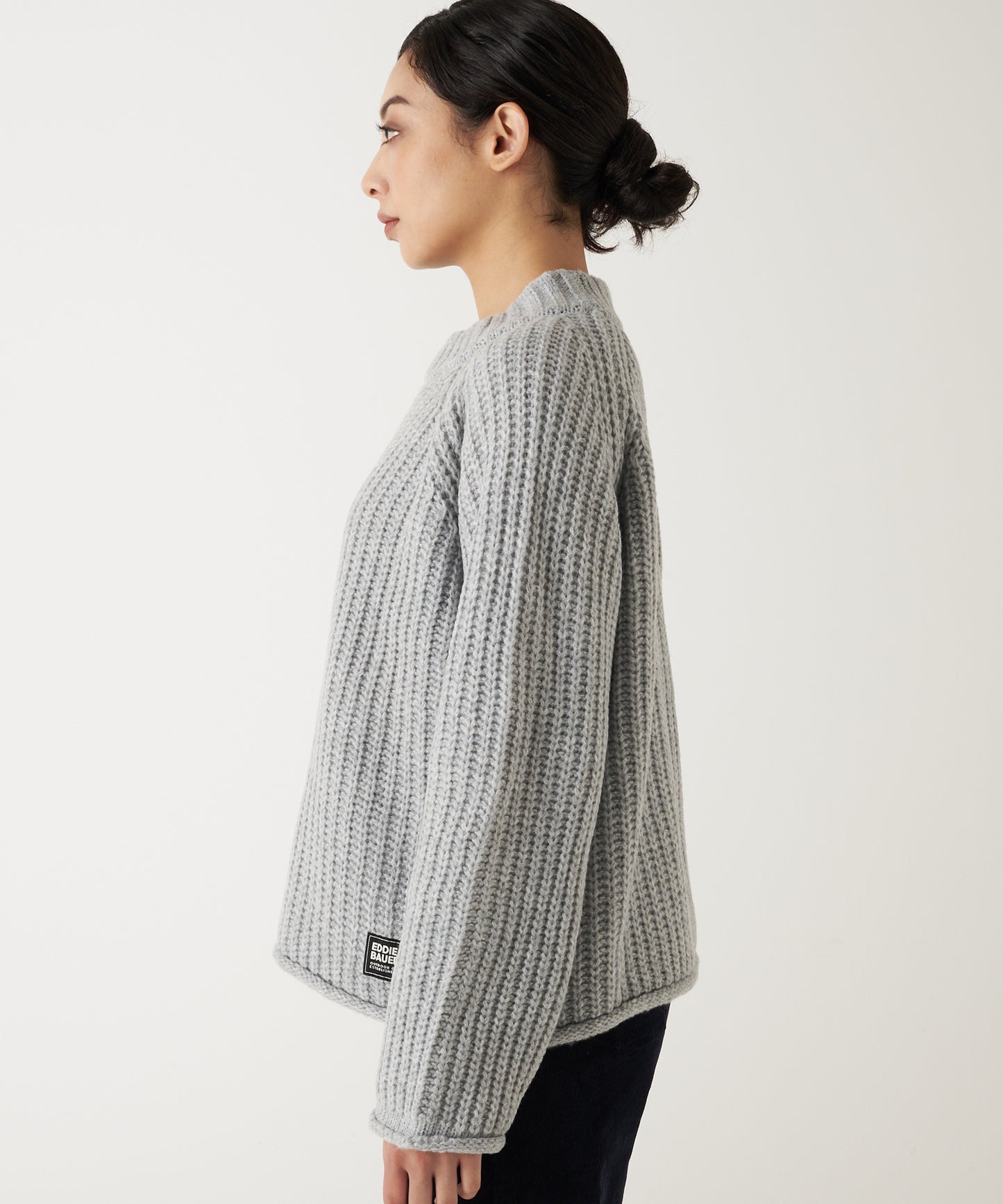 チャンキーニット スウェットクルー/CHUNKY KNIT SWEATER CREW