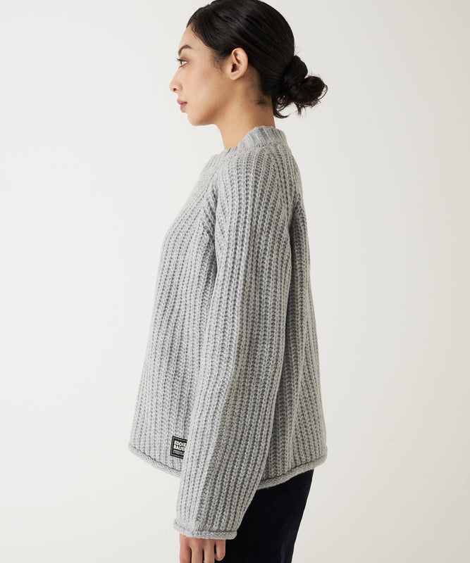 チャンキーニット スウェットクルー/CHUNKY KNIT SWEATER CREW
