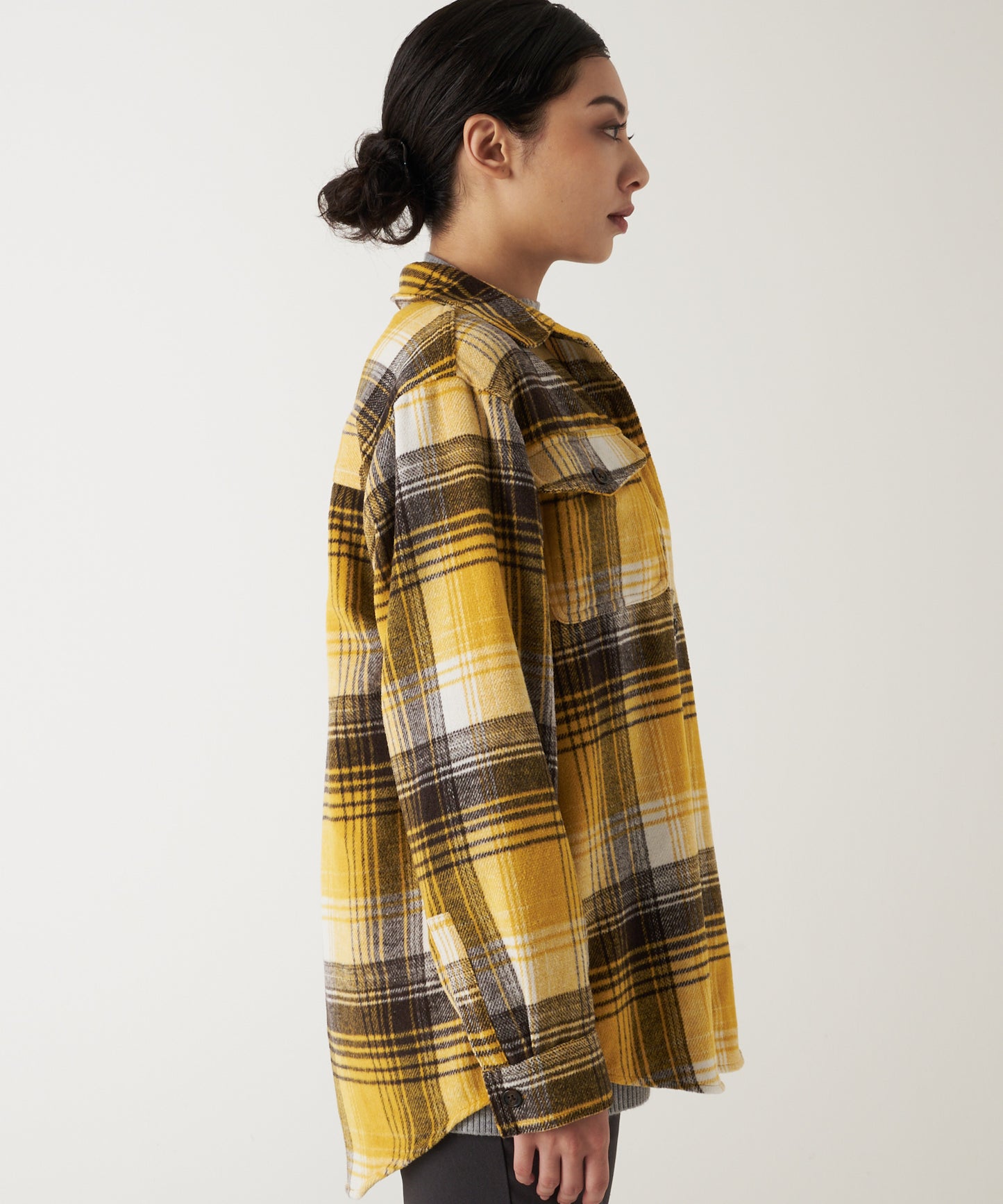 長袖 フランネル シャツジャケット/LS FLANNEL SHIRT JACKET