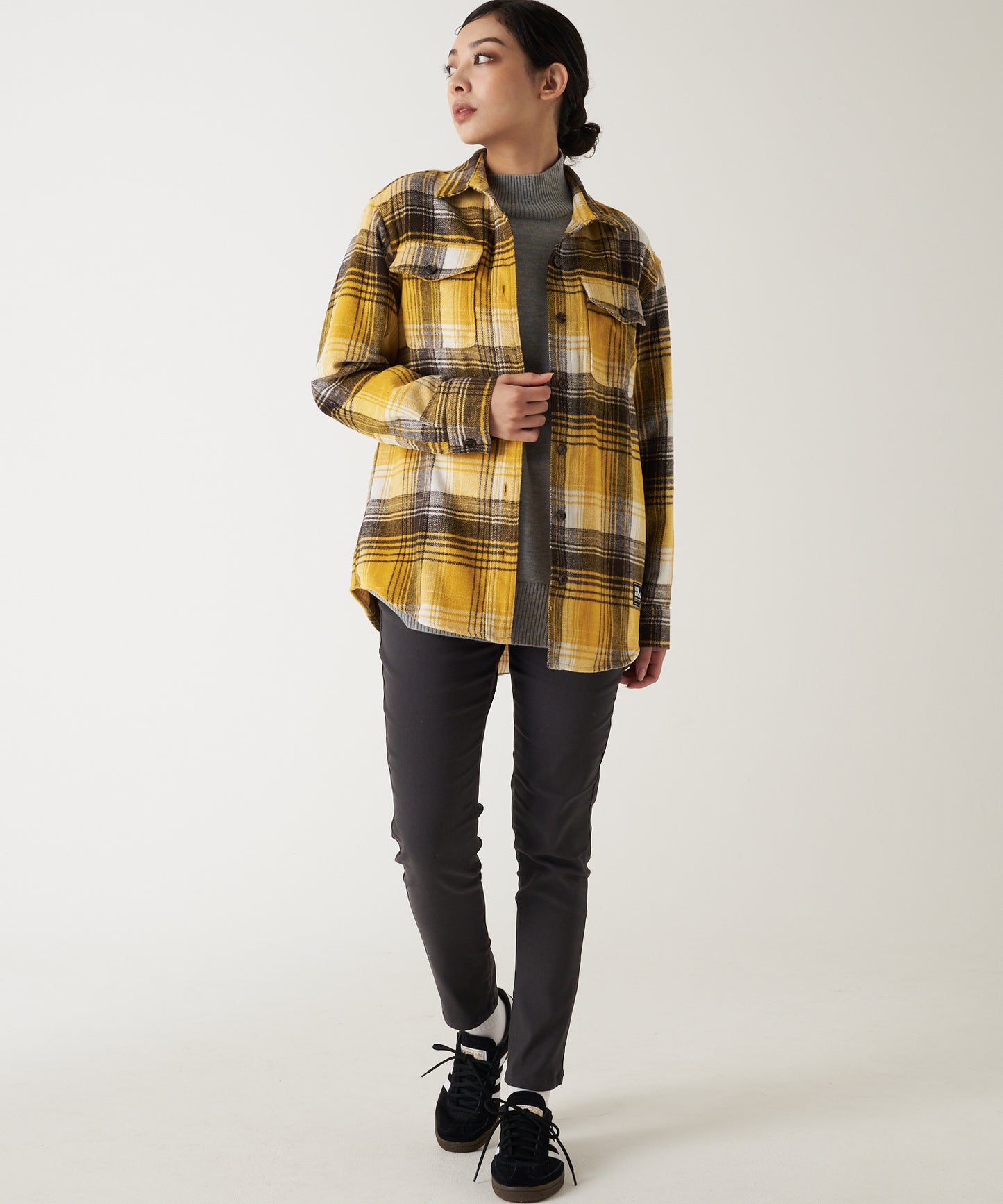 長袖 フランネル シャツジャケット/LS FLANNEL SHIRT JACKET