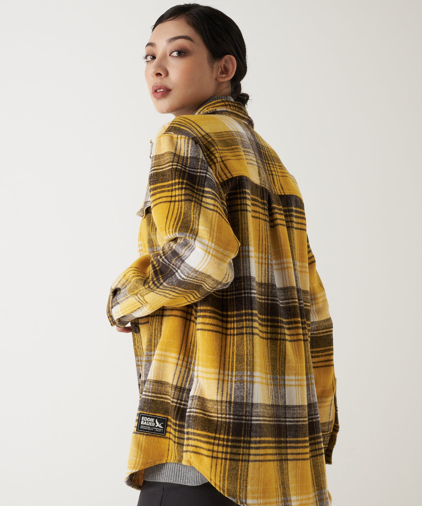 長袖 フランネル シャツジャケット/LS FLANNEL SHIRT JACKET