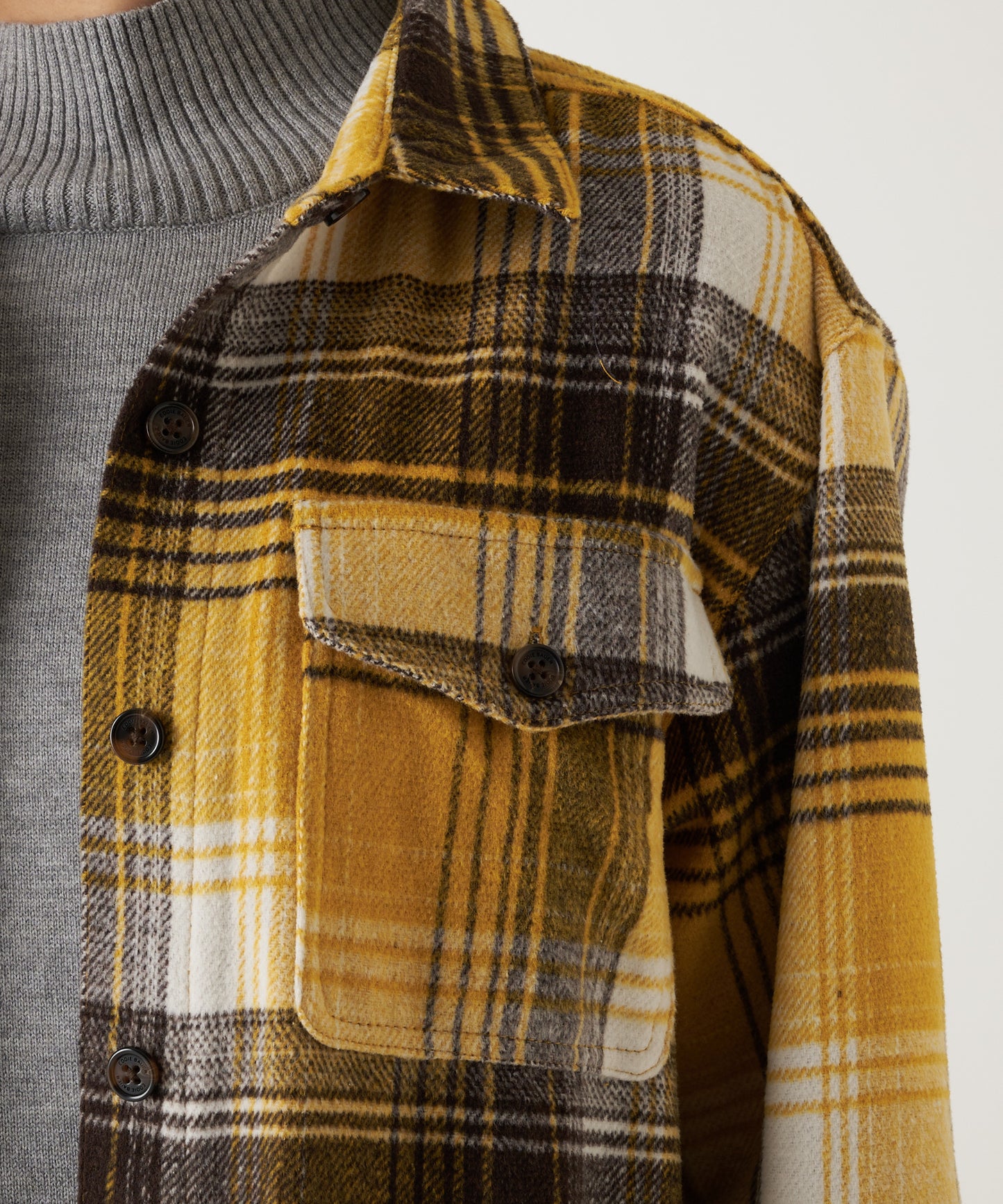 長袖 フランネル シャツジャケット/LS FLANNEL SHIRT JACKET