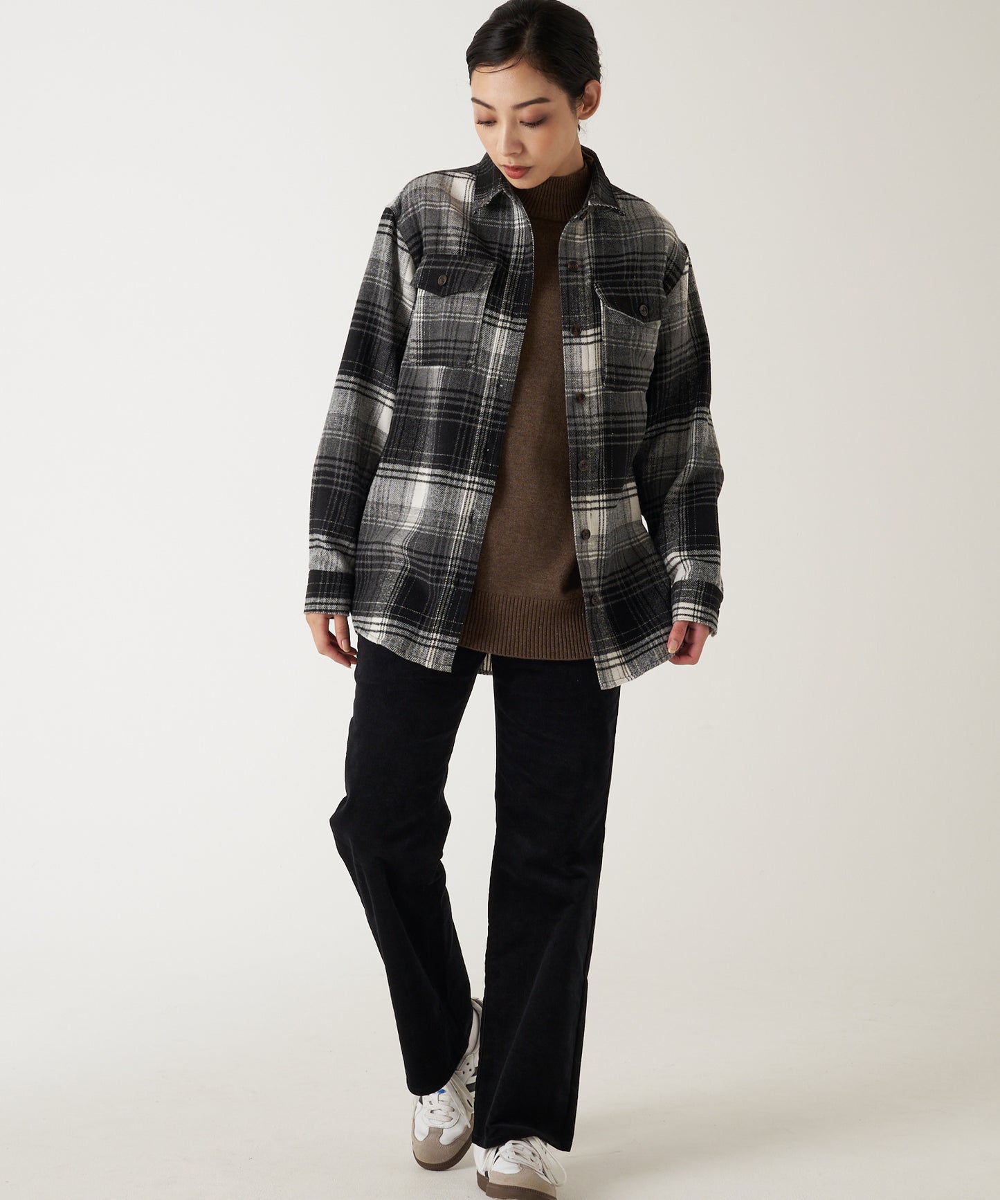 長袖 フランネル シャツジャケット/LS FLANNEL SHIRT JACKET