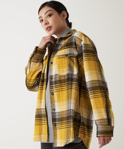 長袖 フランネル シャツジャケット/LS FLANNEL SHIRT JACKET