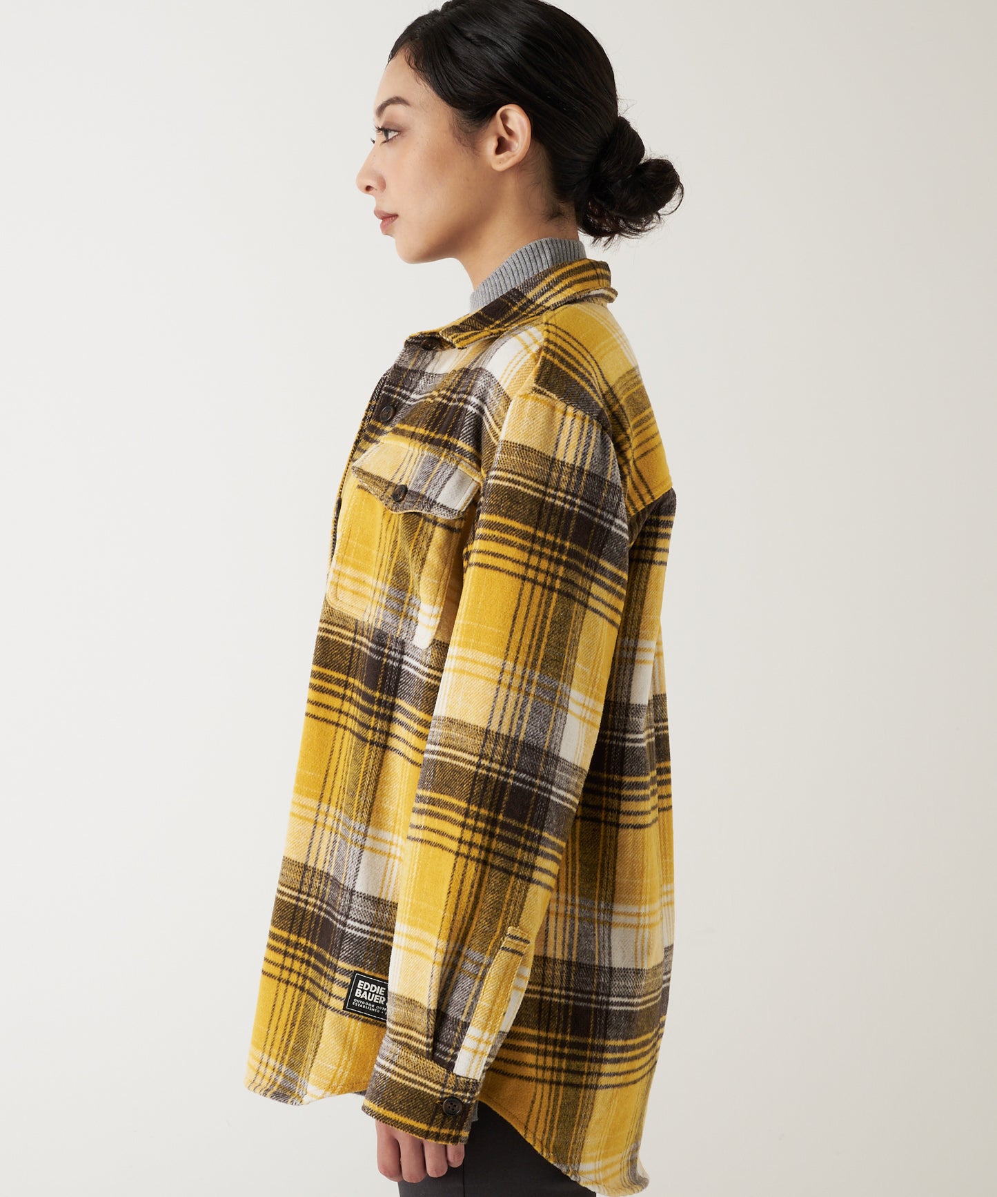 長袖 フランネル シャツジャケット/LS FLANNEL SHIRT JACKET