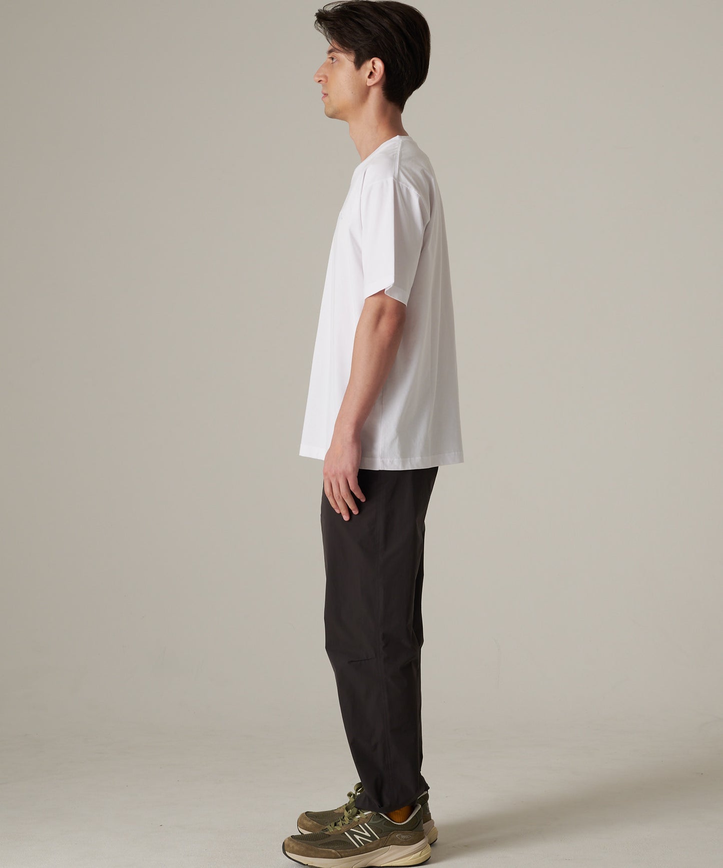 軽量 Vネック コットン半袖Tシャツ/SS LW COTTON V NECK TEE