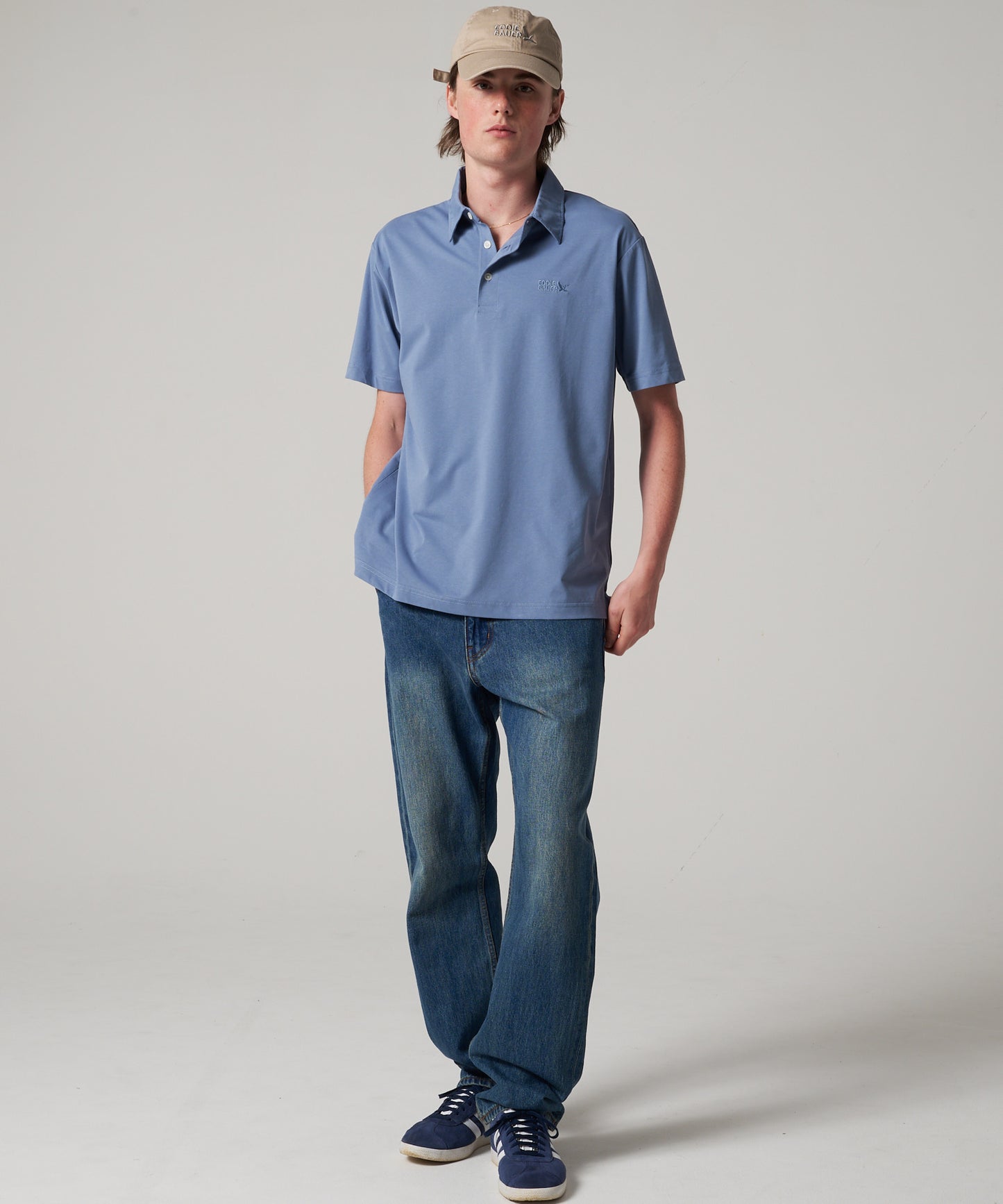 軽量 コットンジャージー ポロシャツ/LW COTTON JERSEY POLO