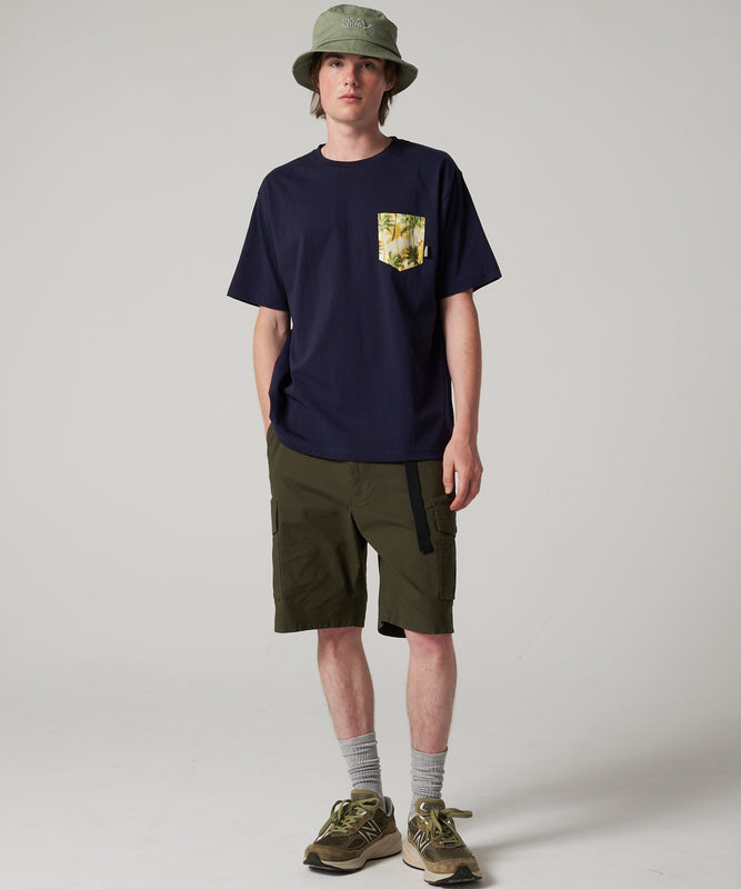 柄ポケット 半袖Tシャツ/PATTERN PKT SS TEE
