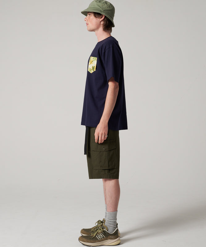 柄ポケット 半袖Tシャツ/PATTERN PKT SS TEE