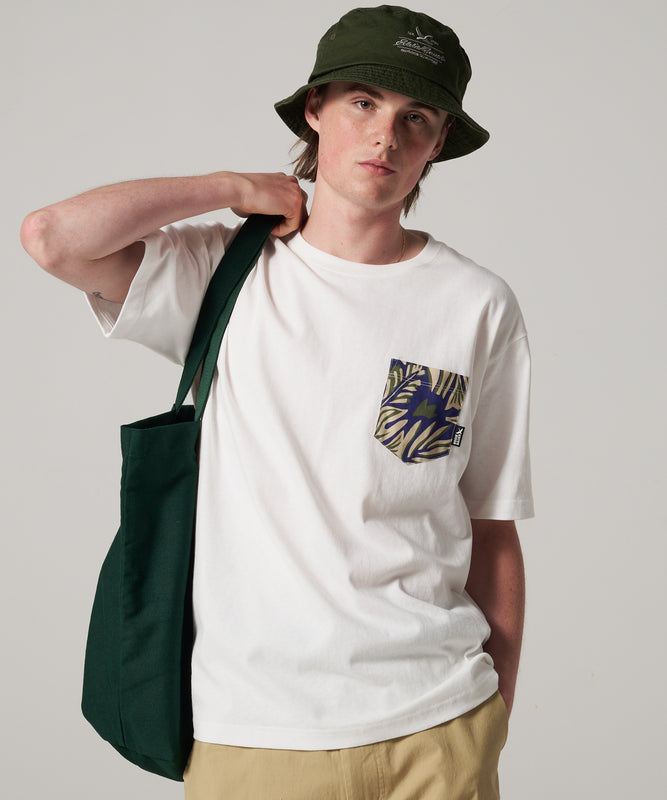 柄ポケット 半袖Tシャツ/PATTERN PKT SS TEE