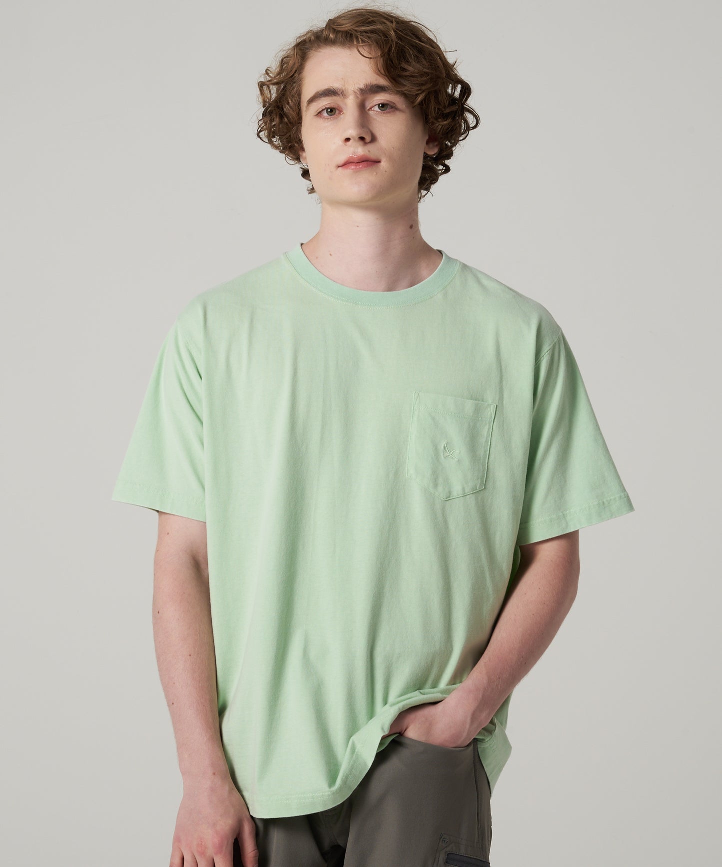 ピグメント ポケット 半袖Tシャツ/PIGMENT PKT SS TEE
