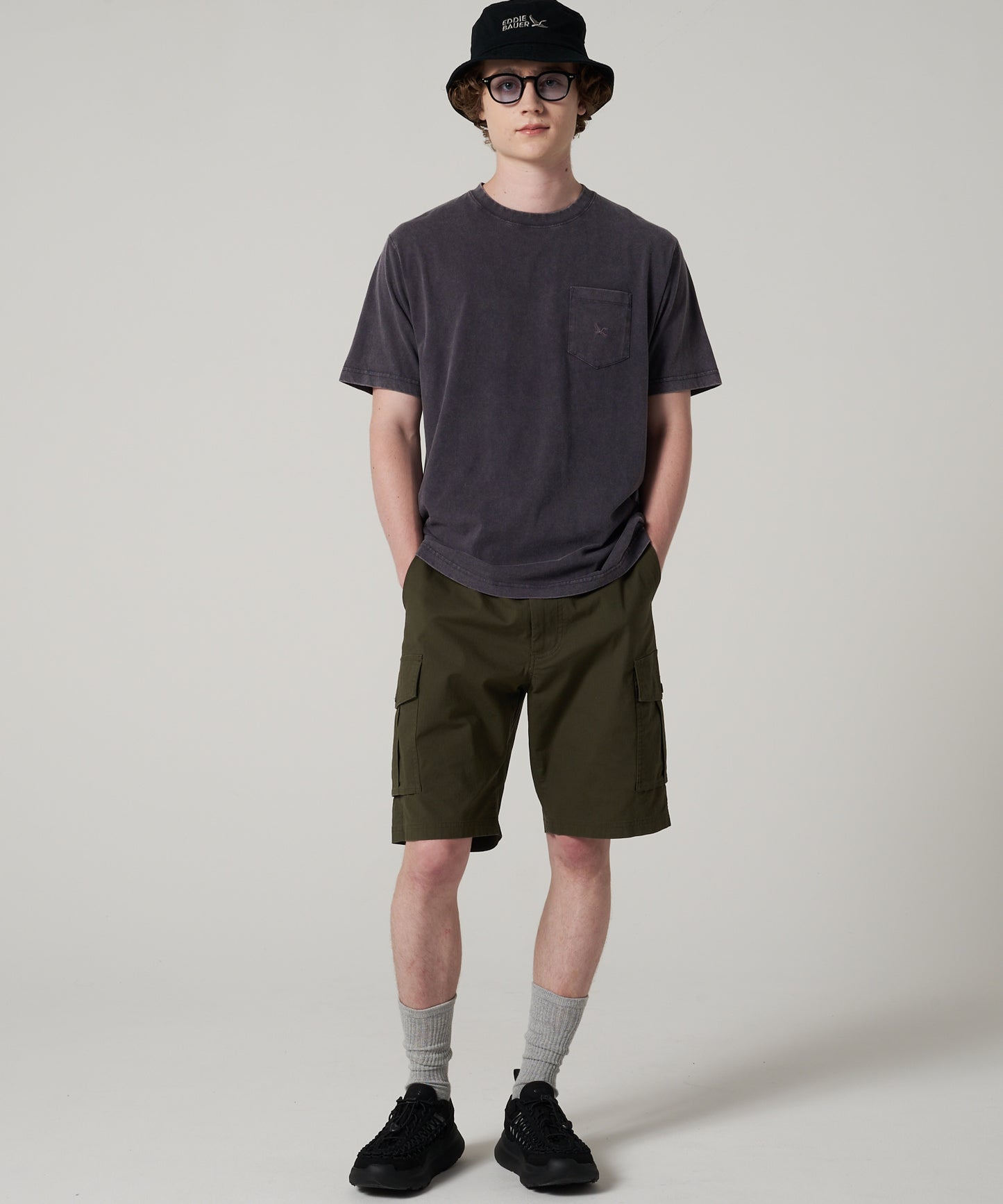 ピグメント ポケット 半袖Tシャツ/PIGMENT PKT SS TEE