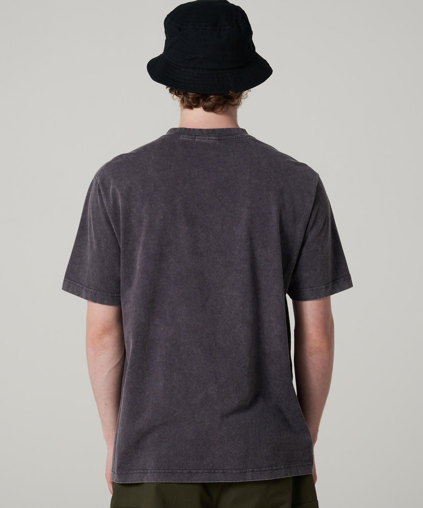 ピグメント ヘンリーネック Tシャツ/PIGMENT HENRY TEE