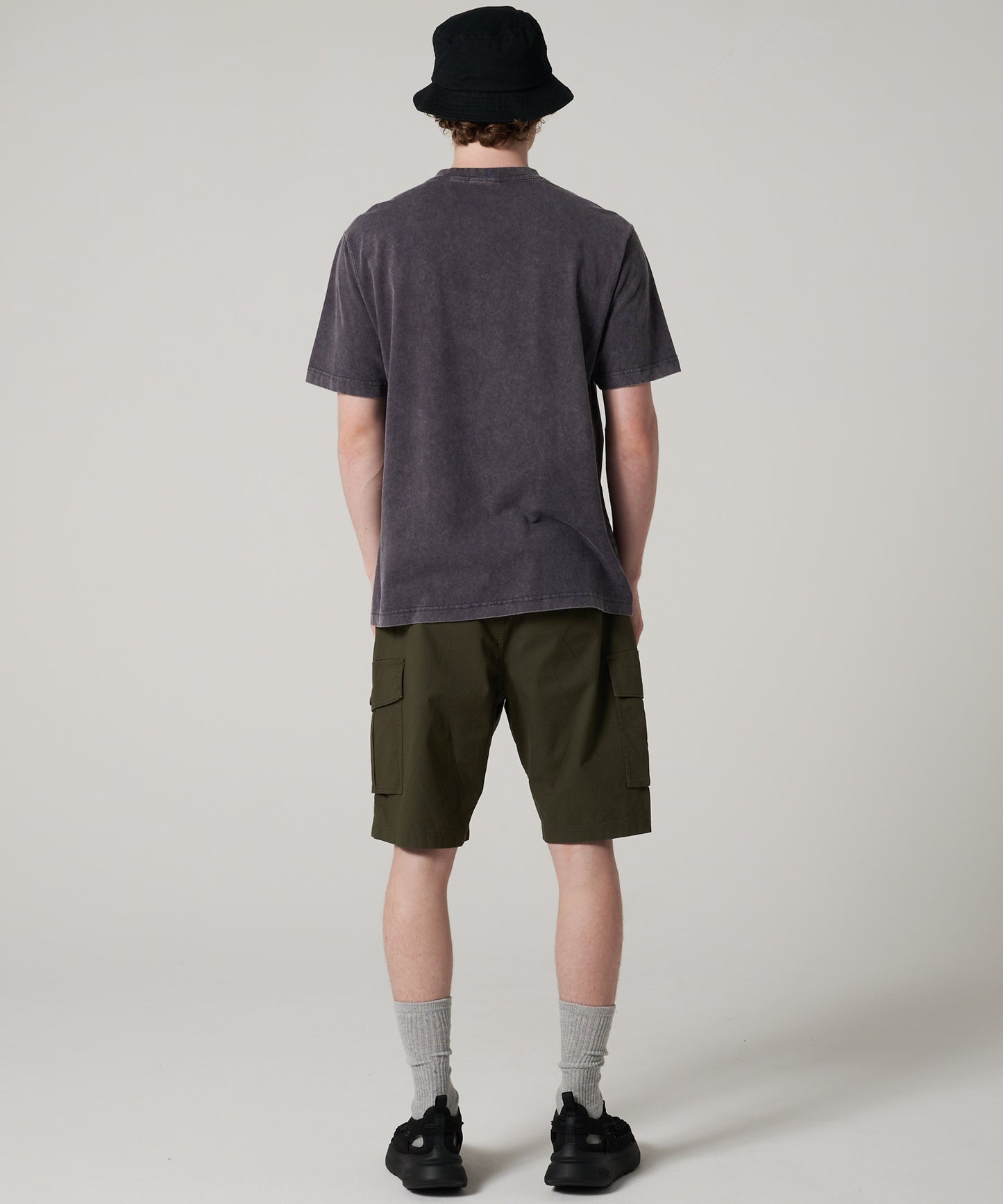 ピグメント ヘンリーネック Tシャツ/PIGMENT HENRY TEE