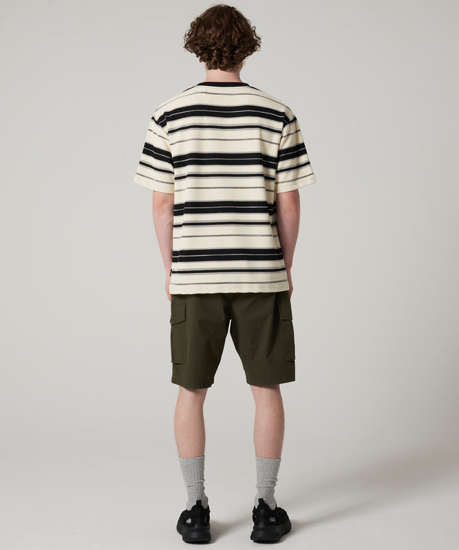 マルチボーダー 半袖Tシャツ/MULTI BORDER SS TEE