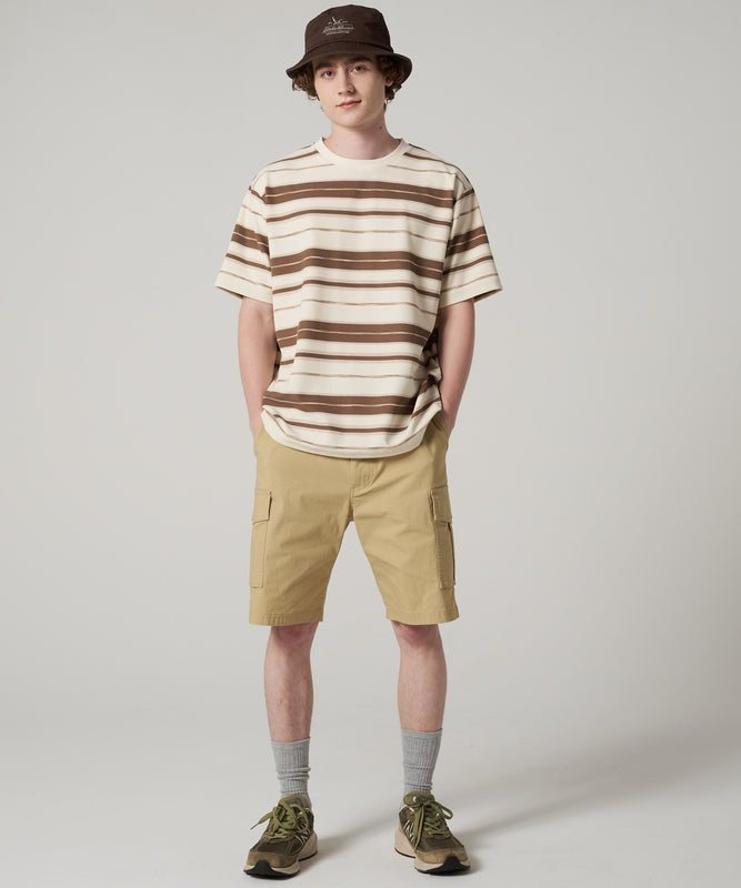 マルチボーダー 半袖Tシャツ/MULTI BORDER SS TEE