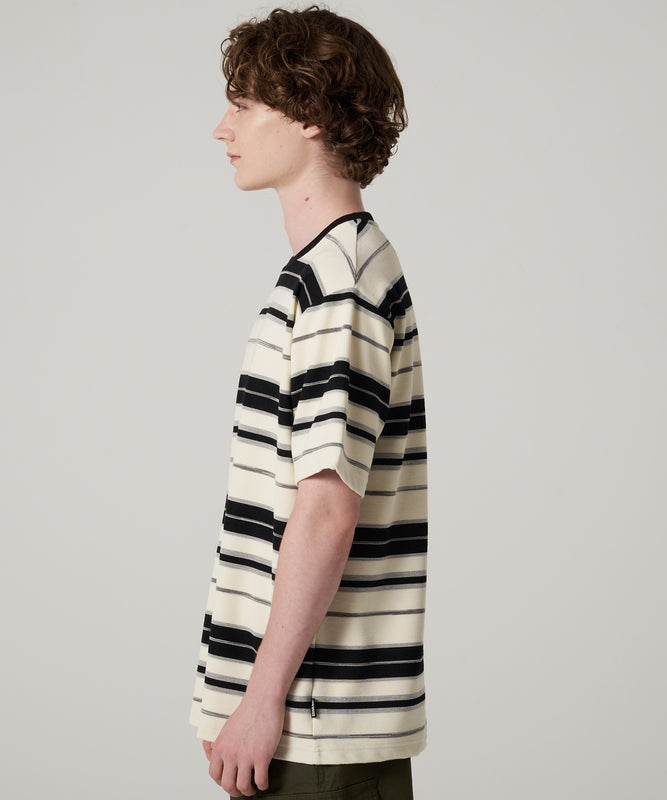 マルチボーダー 半袖Tシャツ/MULTI BORDER SS TEE