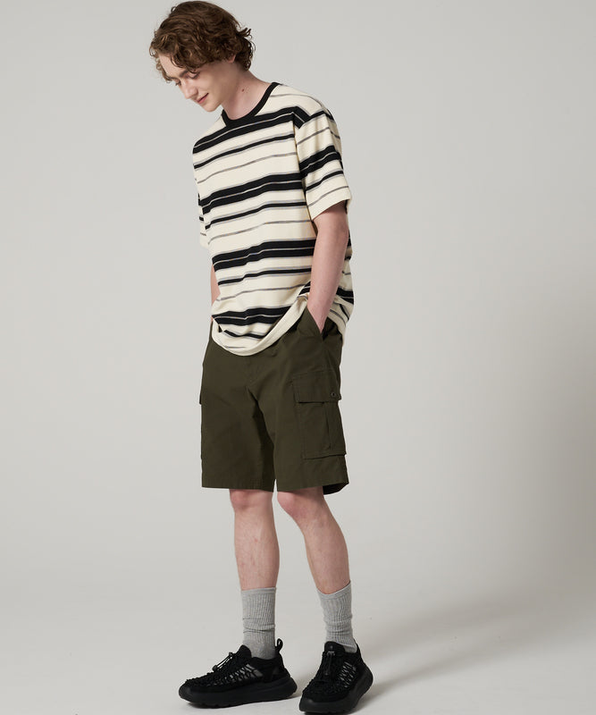 マルチボーダー 半袖Tシャツ/MULTI BORDER SS TEE