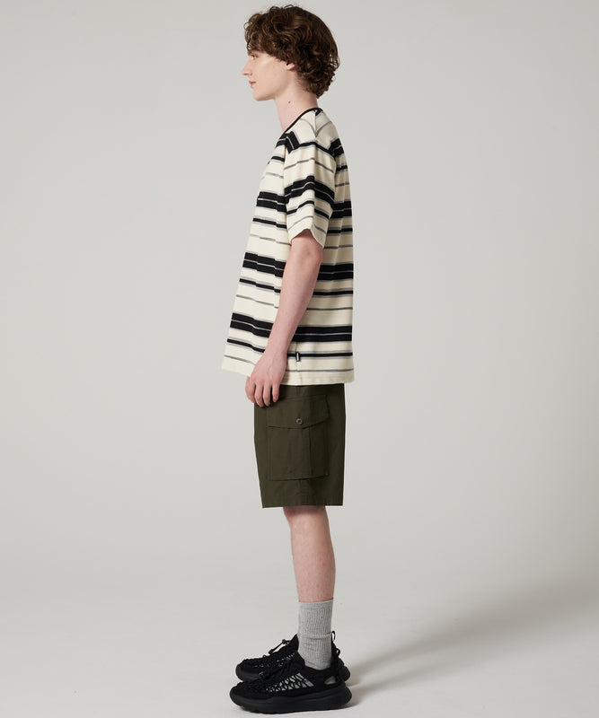 マルチボーダー 半袖Tシャツ/MULTI BORDER SS TEE