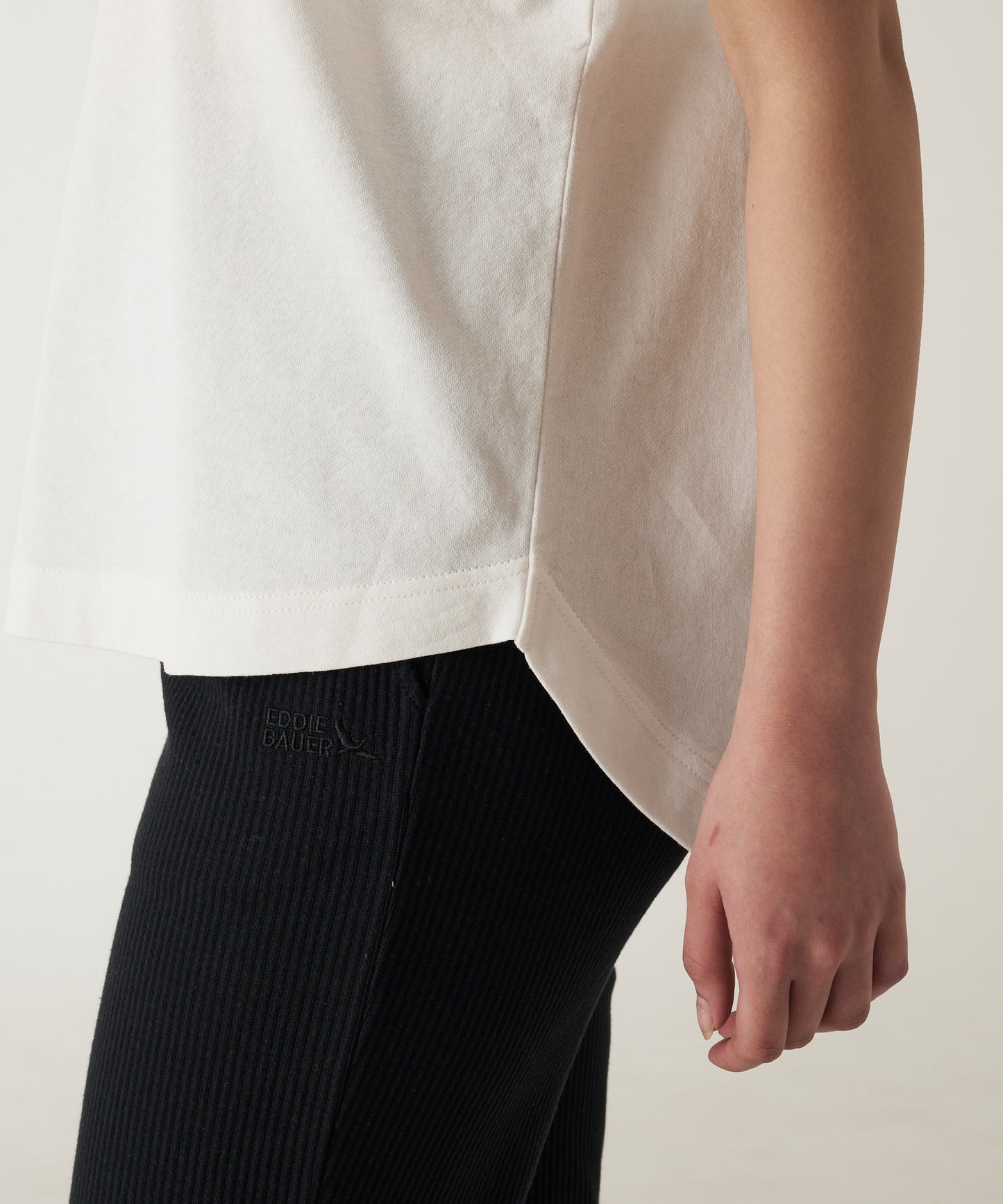 開襟 Tシャツ/OPEN COLLAR TEE