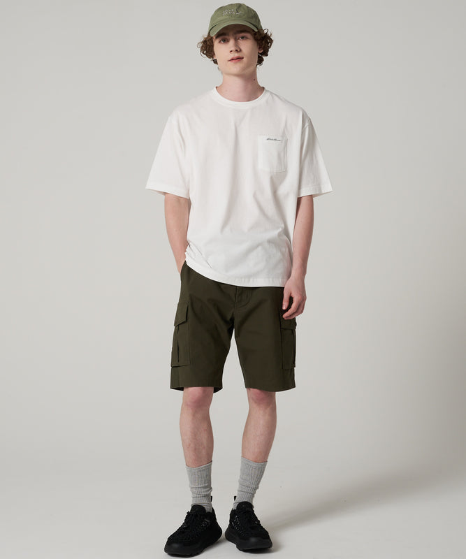 クラシック ロゴ刺繡 ポケットTシャツ/CLASSIC LOGO EMB PKT TEE