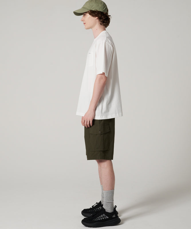 クラシック ロゴ刺繡 ポケットTシャツ/CLASSIC LOGO EMB PKT TEE